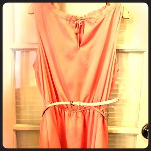 NWT - LC by Lauren Conrad Peach color dress size M